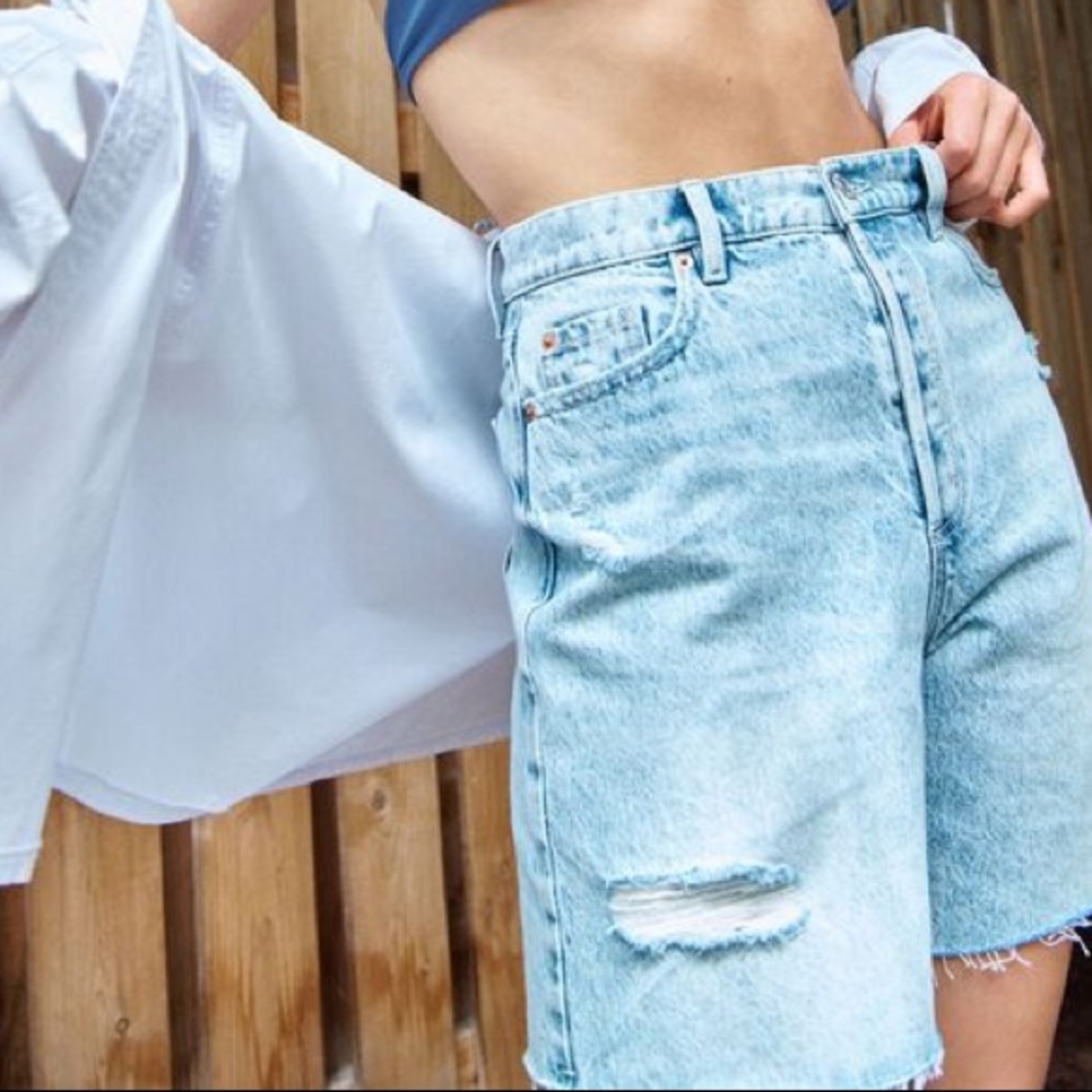 Garage 90’s A line denim shorts